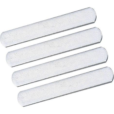 Gilet lesté en plaques d'acier, ensemble de 8 plaques en acier inoxydable argenté, adapté à l'entraînement physique. (1/5)