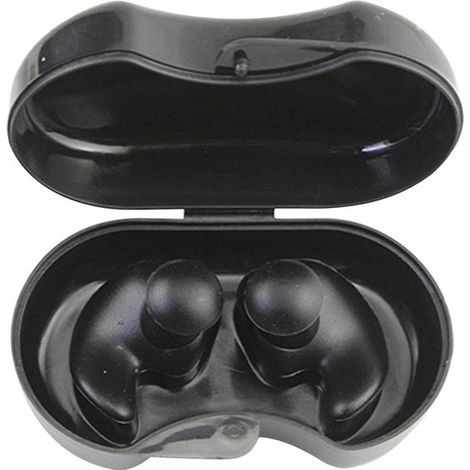 Tappi per le orecchie in silicone impermeabili e riutilizzabili per adulti,ideali per nuotare. Adatti per la doccia,il surf e lo snorkeling (1/5)
