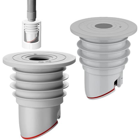 Bouchon Anti Odeur Machine à Laver, Joint Machine à Laver, Clapet Anti Odeur, Bouchon Douche Anti Odeur, Joint d'étanchéIté pour Tuyau de Vidange d'eau,Bonde de Douche (1/5)