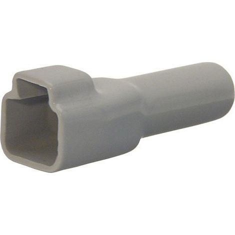 Cappuccio Protezione Cavo per Connettore DT Maschio 4 Vie Grigio
