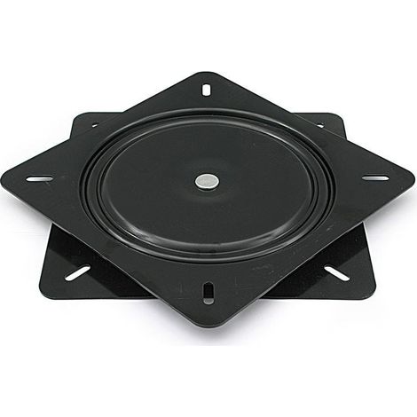 plato giratoria albora cuadrado 330x330 negro (soporta 300kgs. aprox.) (1/2)