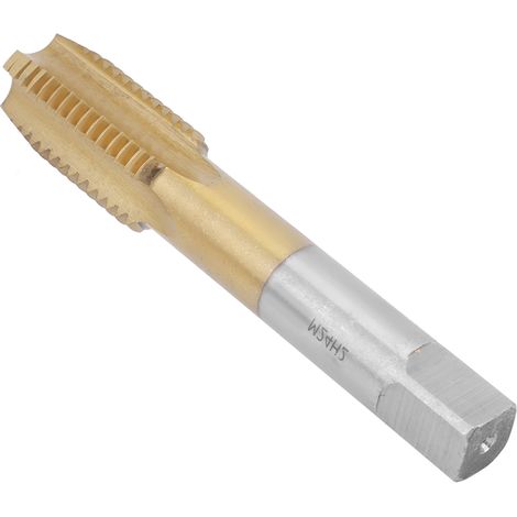 Foret taraud à goujure droite, outil manuel, acier rapide, or et argent M24 pour machine au cobalt (1/5)