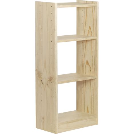Estanteria gala 4 baldas madera de 49,6 x 25 x 120,7 cm (1/5)