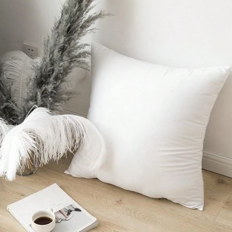 Housse de coussin décorative en polyester doux pour canapé et lit style Noël, taie de coussin salon intérieur, 40x40 cm (1/5)