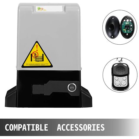 SIHAO Porta scorrevole Drive Porta Apritore 370W Porta del cortile Drive 600kg Porta del garage Apritore (1/5)
