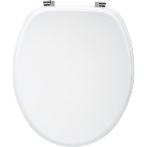 Abattant toilette "Design Color" Bois Blanc Atmosphera - - (1/3)