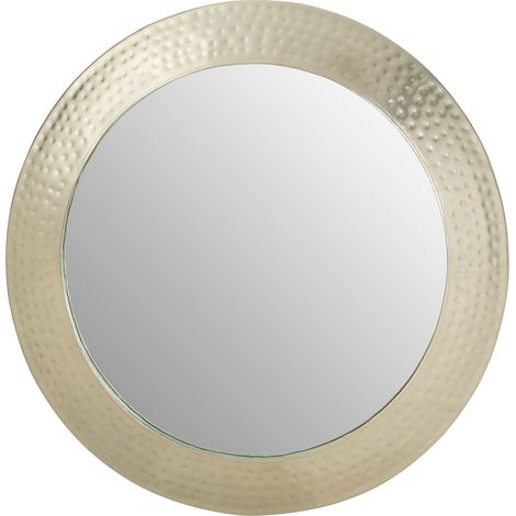 Premier Housewares Templar Pewter Finish Wall Mirror (1/4)