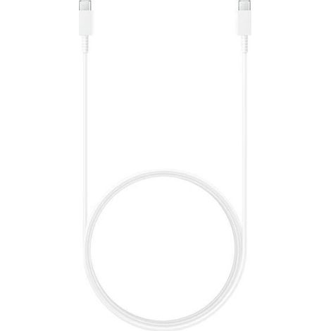Cable USB-C Samsung EP-DX310JWE de 3 A y 1,8 m (embalaje a granel de repuesto) - Blanco (1/4)