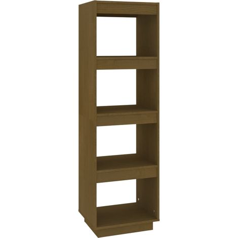 Maison Exclusive - Bücherregal/Raumteiler Honigbraun 40x35x135 Ma