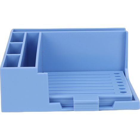 Portanote Adesivi con 5 Sagome e Portapenne – ABS Robusto, Design Moderno 11,1x10x5cm – Ideale per Ufficio e Scuola (1/5)