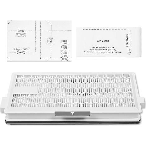 KEEPOW 1 Staubsaugerfilter für Miele Complete C3 C2, Compact C1 C2, Active AirClean SF-AA 50 Filter, kompatibel mit Powerline S8340, Staubsauger-Ersatzteil für Miele Hepa Airclean SF-HA 50 (1/5)