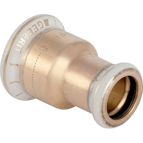 Geberit Mapress Kupfer Muffe reduziert, D 22mm, D1 15mm, Rotguss bleifrei (1/5)