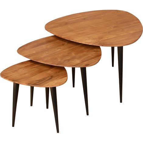 Signes Grimalt Tables 3 U mobili ausiliari  Tabella ausiliaria marrone - 47x68x68cm