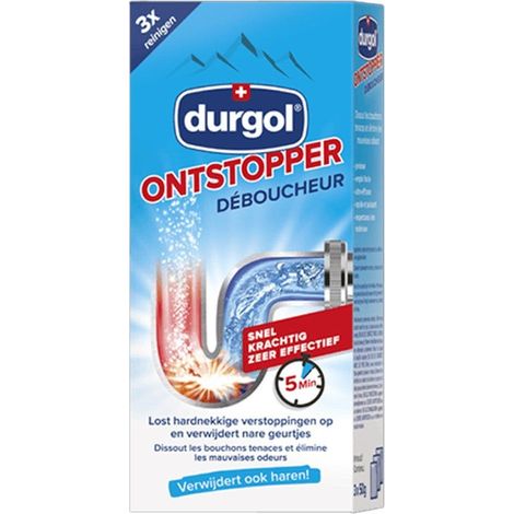 Durgol Detergente per Scarichi (3x50g)