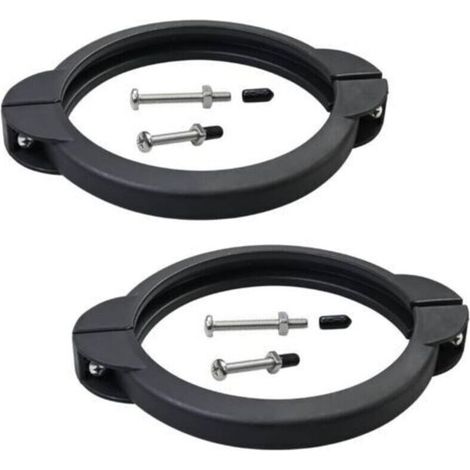 Collier de serrage de piscine de rechange SF80110-2 avec vis, compatible avec les pompes à filtre à sable Intex de 12 et 14 pouces (débit : 2 100 et 2 800 gal/h) pour piscines hors sol (1/5)