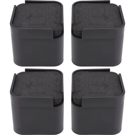 Set mit 4 multifunktionalen Gummibettfüßen, sicherer Erweiterungsraum, Möbelfüße für Tische, Stühle, Sofas und Schränke