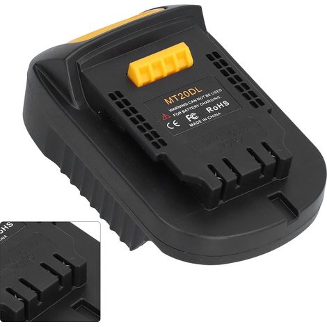 Adaptateur secteur/convertisseur de batterie, kit de conversion, connecteur d'alimentation, outil 18 V/20 V MT20DL (1/5)