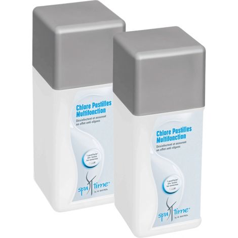 Pack de 2 Chlore pastilles multifonction SpaTime Bayrol