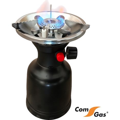 Campingstove mit Kartuschenbetrieb 190 g mit Piezo-Autonomie 2–6 h