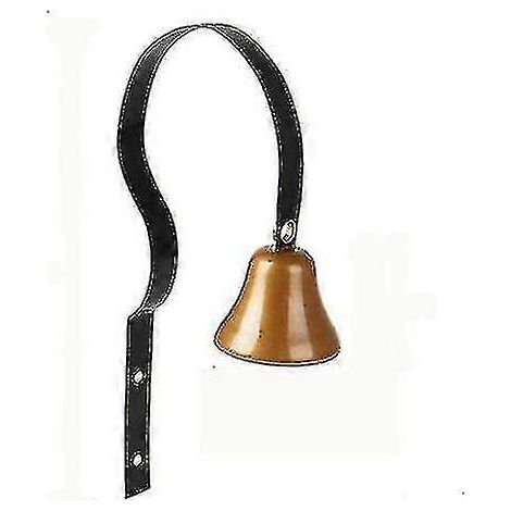 Traditional Retro Doorbell Metal Doorbell Wall Mounted Home Store Decoration Quick, Black