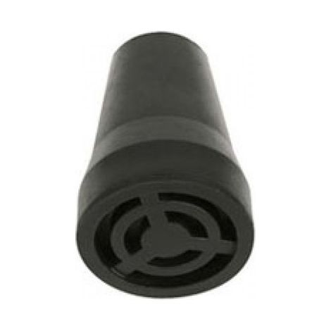 Bolsa de 25 topes de bastón Ø19mm goma negra