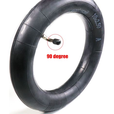 Pneu en caoutchouc butyle Superbsail 102.5 à coude à 90° adapté aux pneus de trottinette électrique 103.0. (1/5)