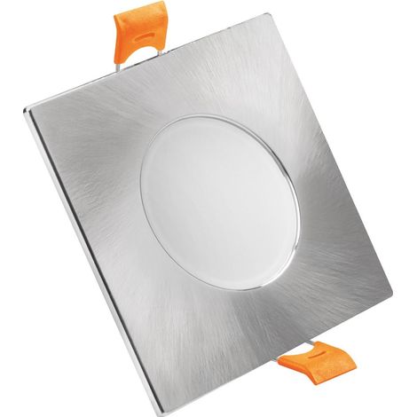 Fester LED-Einbauring (7W 3CCT 840lm) IP65 Ø9x4,1cm nickelfarben (1/5)