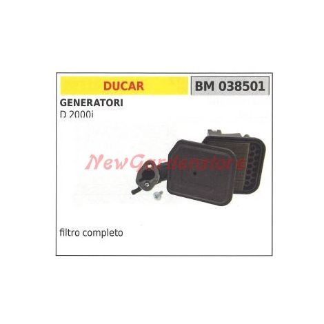 Filtro aria DUCAR  generatore di corrente elettrica D 1000i 038501