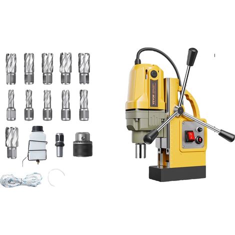 Perceuse Magnétique, 1400W de Puissance, 2 pouces de Diamètre de Perçage (1/2)