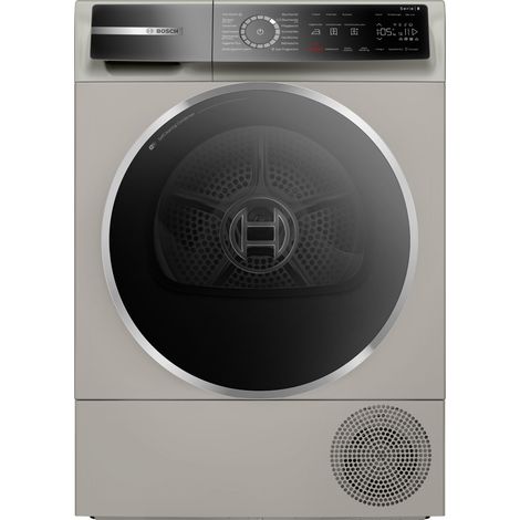 Bosch Serie 8 WQB246CX0 Asciugatrice 9kg A+++ Pompa di calore Caricamento frontale (1/5)