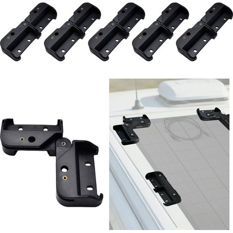 ECO-WORTHY Solarpanel-Montagesätze, Flexibel Solarmodul halterung für das Flexibel Solarpanel