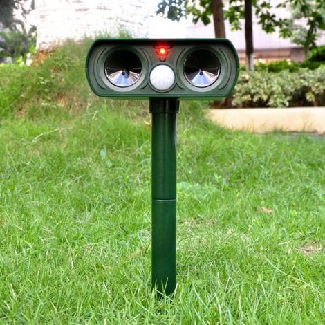répulsif pour chats, effaroucheur d'animaux à ultrasons, dissuasif pour animaux à ultrasons OUTILS DE JARDIN 01 (1/4)