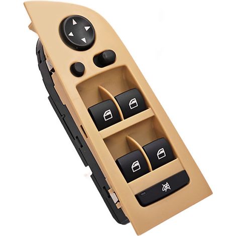 61319132135 is a control switch for the electric window regulator on the driver's side of BMW 3 Series vehicles.