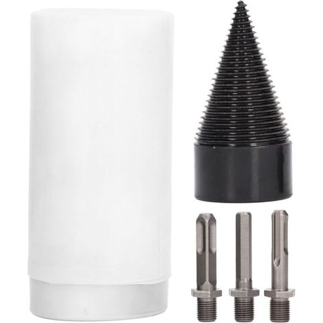 Troncos eléctricos decorativos para chimenea, juego de 3 varillas de madera de HDPE de 50 mm extraíbles, diseño realista y seguro.