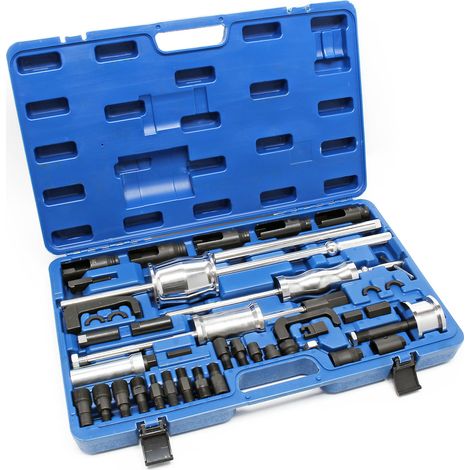 Set extractores para inyectores CDI 40 piezas Extracción inyectores motores diesel Taller mecánico (1/5)