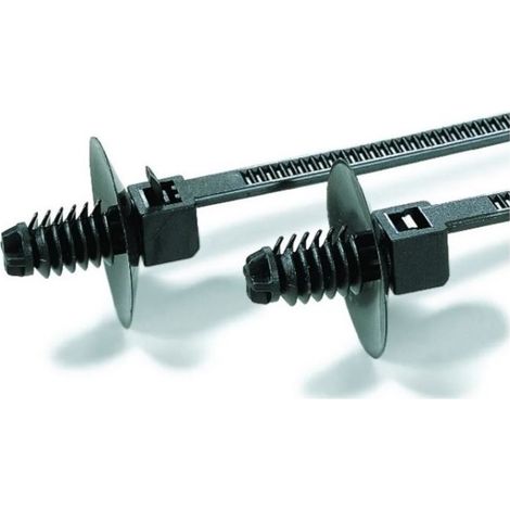 Hellermanntyton 157-01100 Riemen (x500) 170x5mm schwarz