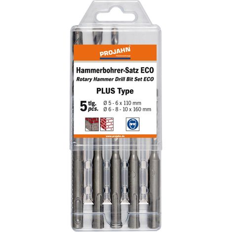 Rotary Marteau Forets 4 Plus, 6–12 mm, 5 Pièces