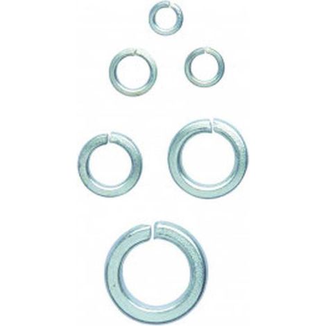 Coffret 350 Rondelles de Blocage et Plates - Assortiment Complet - Fixation Sécurisée et Pratique - D-Work