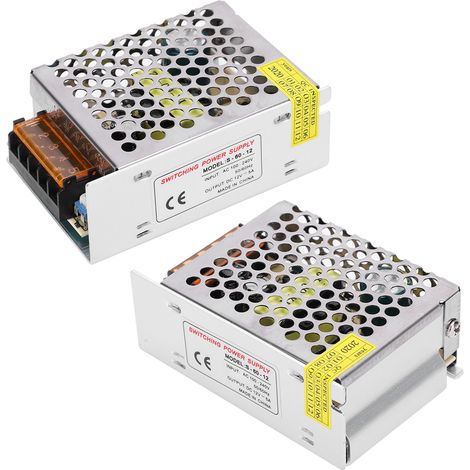 Schaltnetzteil-Treiberadapter DC12V Aluminiumlegierung LED-Bildschirm-Lichtleiste 3D-Drucker (S6012 (S) (12V 5A 60W) AC100-240V) (1/5)
