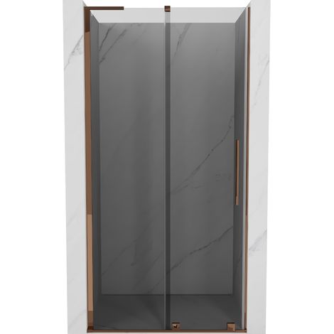 Mexen Velar L porte de douche coulissante 110 cm, graphite, or rose - 871-110-003-41-60 (1/5)