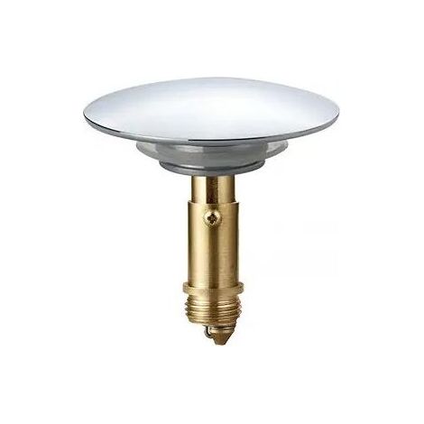 Bonde clic-clac pop-up 66 mm pour lavabo de salle de bain, lavabo de cuisine, lavabo de salle de bain, bouchon en laiton massif plaqué chrome (1/5)