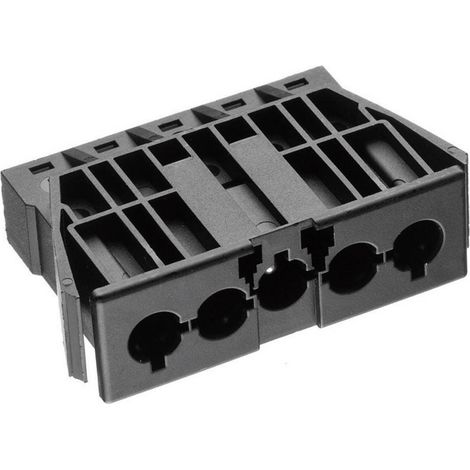 Adels-Contact 168765 Connettore di alimentazione AC Spina Tot poli: 4 + PE 16 A Nero 1 pz. (1/3)