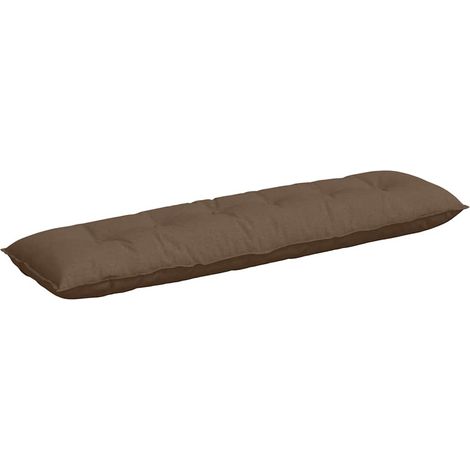 Coussin de Dos Marron 180 x 19 x 50 cm tissu