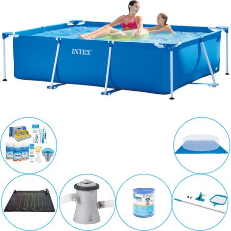 Intex Piscine Tubulaire Rectangulaire - 220x150x60 cm - 6-pièces S20813 (1/5)