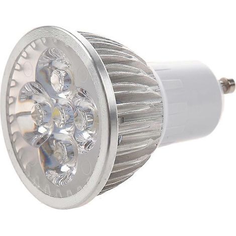 Ampoule LED GU10 4W blanc froid 85-265V (1/5)