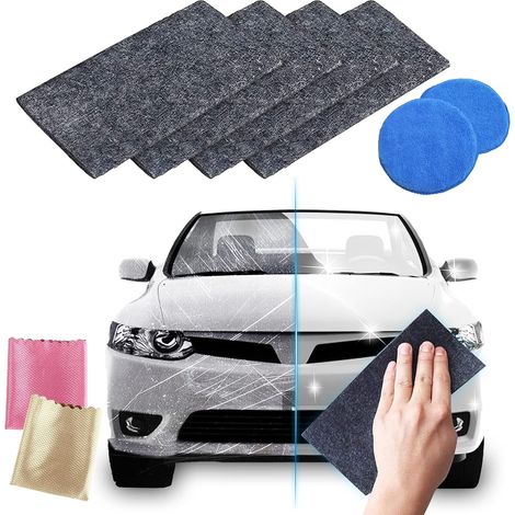 4 Nano Sparkle Cloth – Anti-rayure, Réparation Rayures Voiture (1/5)