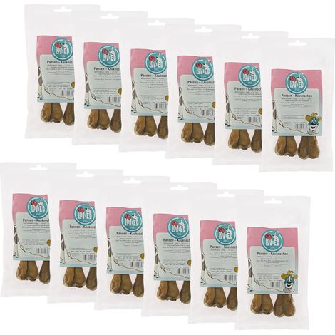 Lov&Ed Pansen-Kauknochen für Hunde, 12x 2 Stück