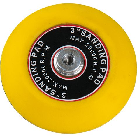 Piatti per disco di levigatura diametro 75,0 mm morbidi per 515.5185 e 515.5590, 5 pezzi