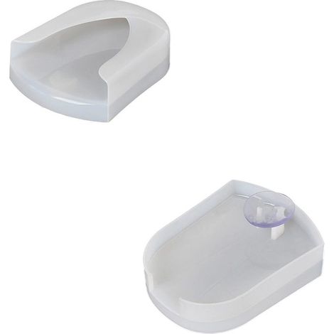 Spoon Holder - Suction Cup Rice Spoon Stand - Kitchen Scoop Rest Organizer - For Cooker Countertop Use - 1 Piece (1/5)