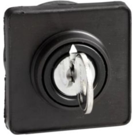 Tête de commutateur 45x45mm avec clé Ronis 8R1 fi22 KDC1S